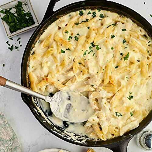 Baked Chicken Alfredo Casserole