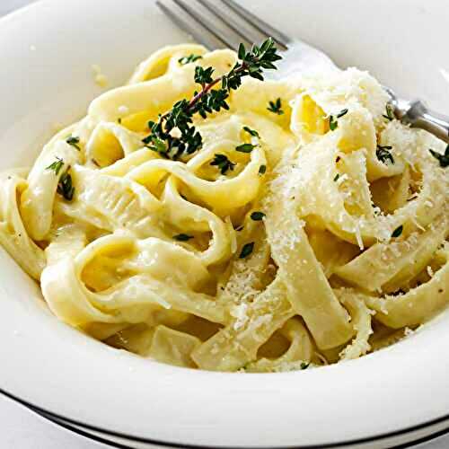 Homemade Alfredo Sauce