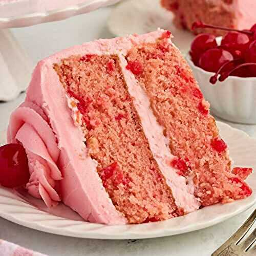 Cherry Chip Cake