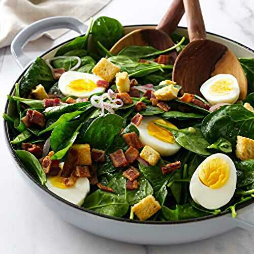 Warm Spinach Salad
