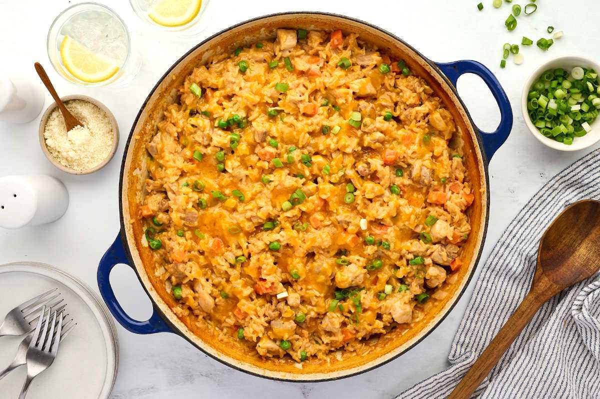 Creamy Chicken and Rice Bake