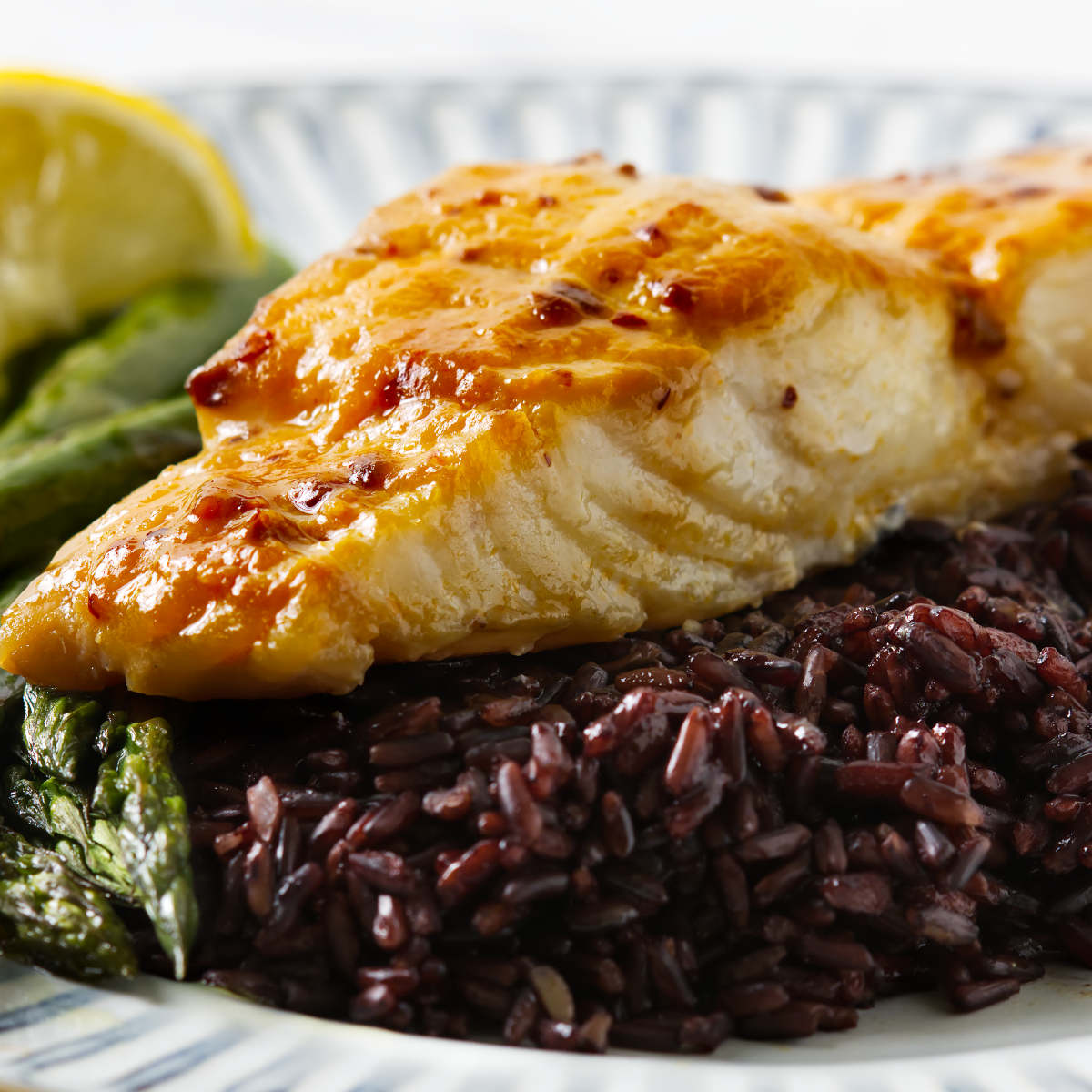 Ginger Miso Halibut