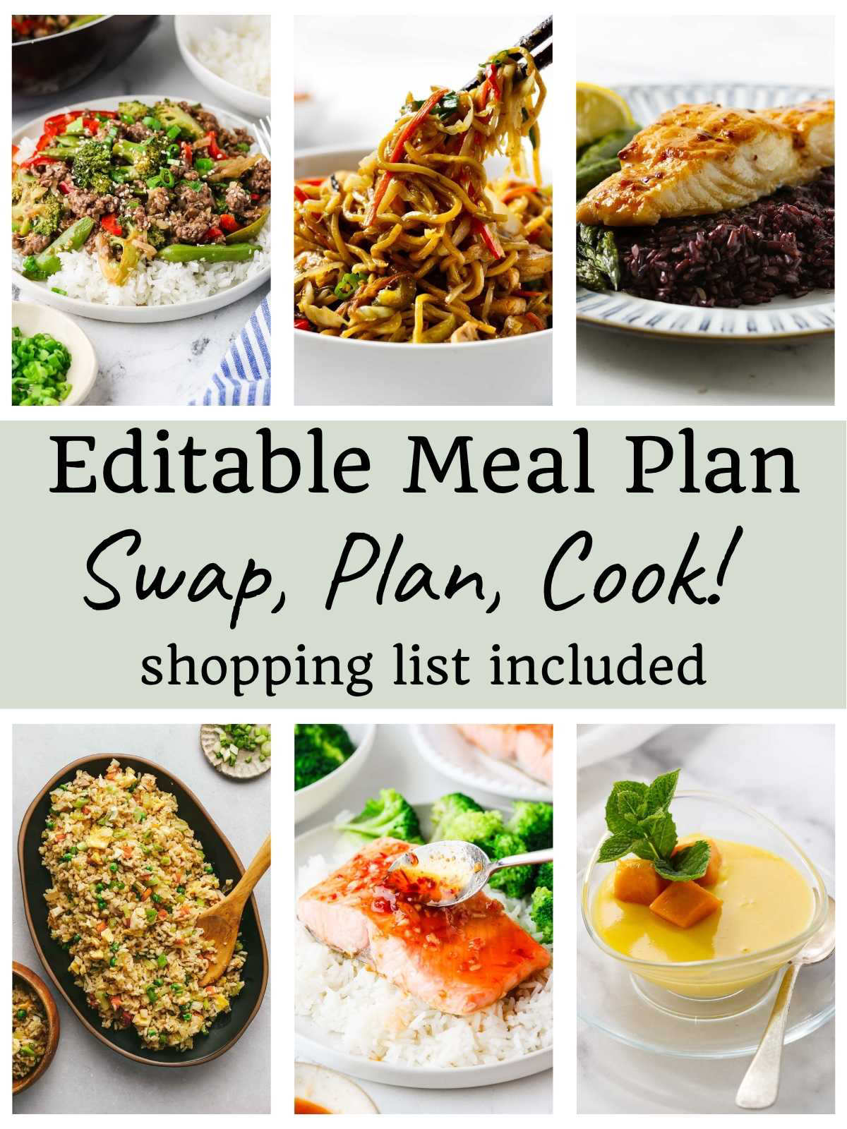 Meal Plan: Asian Pantry Week