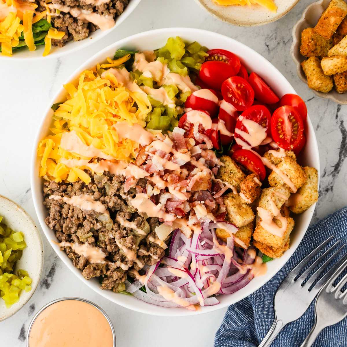 Cheeseburger Salad