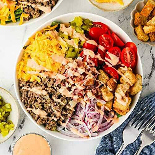 Cheeseburger Salad
