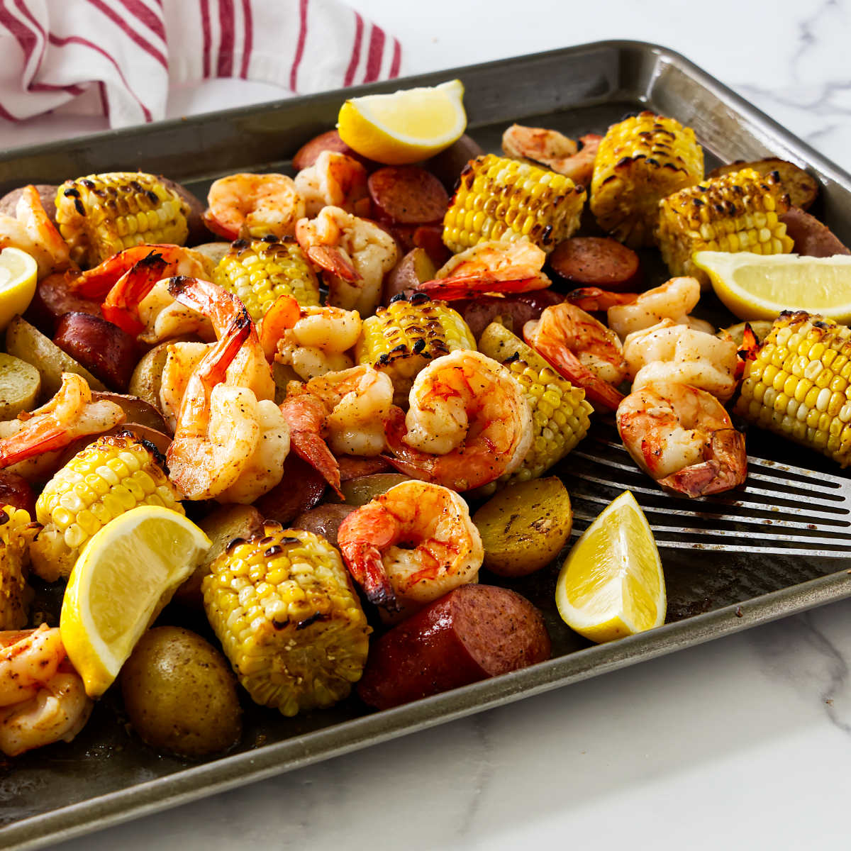 Sheet Pan Shrimp Boil