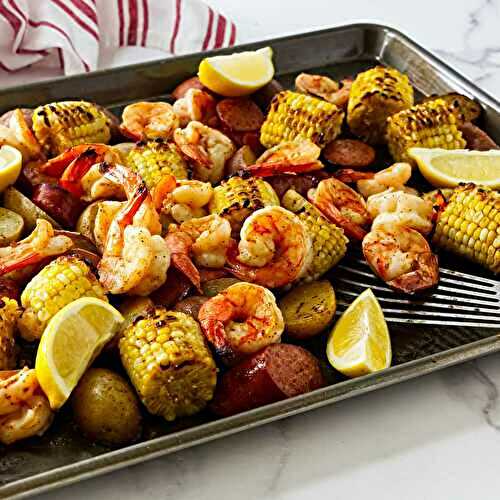 Sheet Pan Shrimp Boil