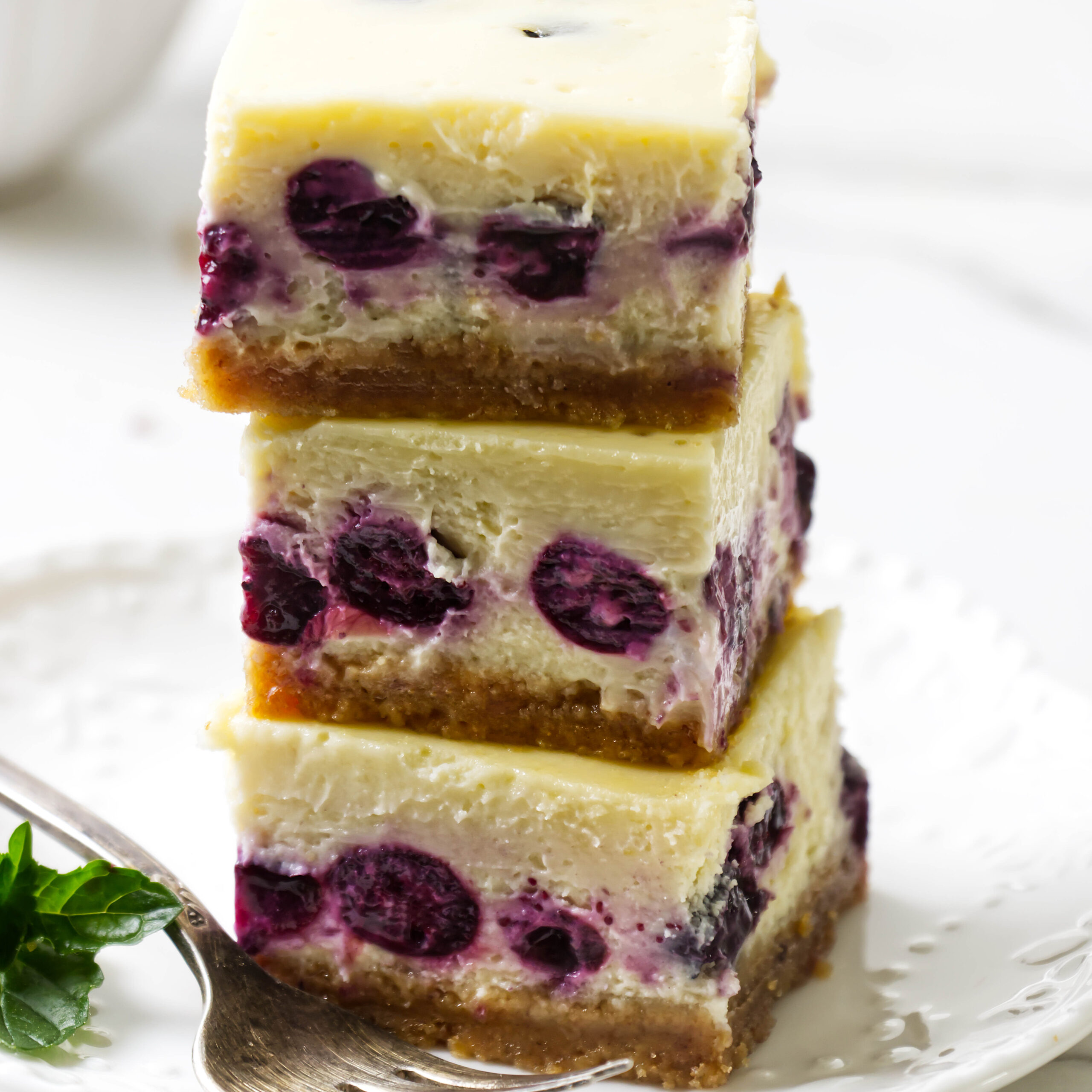 Lemon Blueberry Cheesecake Bars