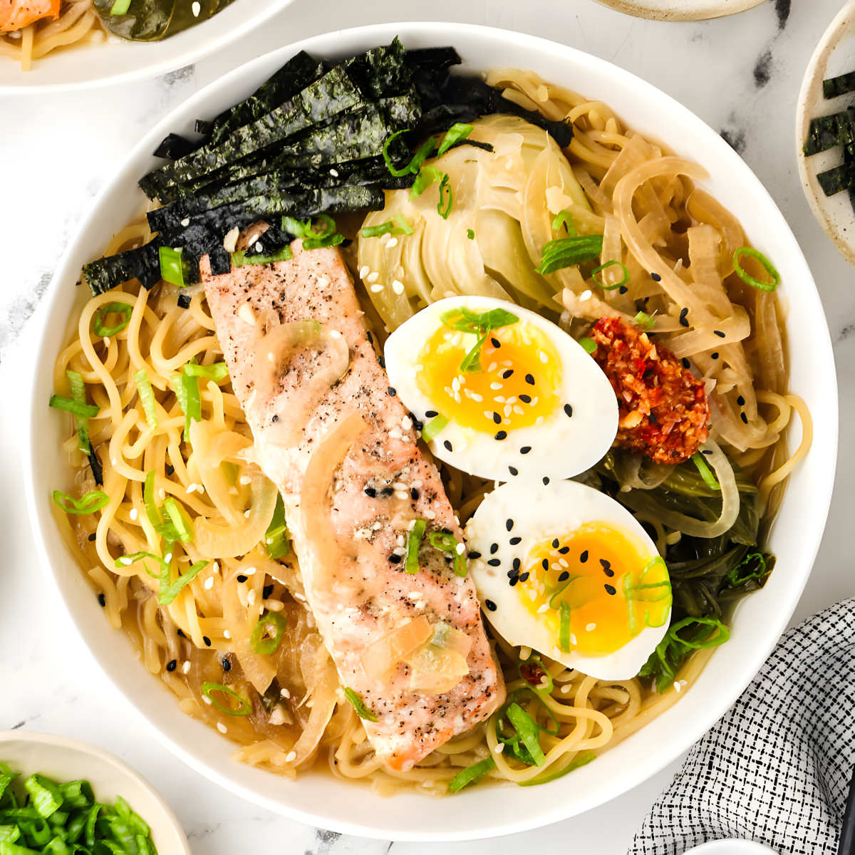 Miso Salmon Ramen