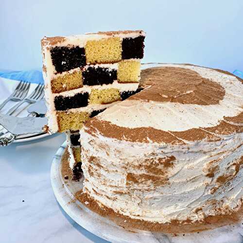 Checkerboard Cake