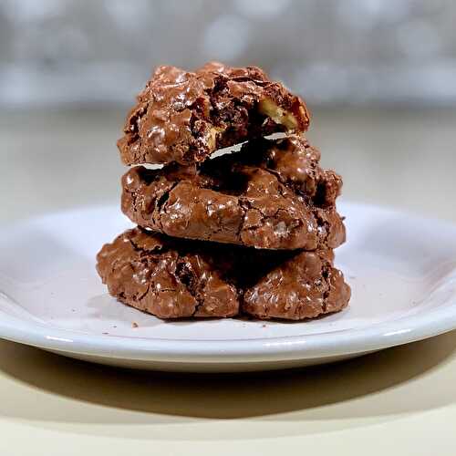 Flourless Chocolate Walnut Cookies (Gluten-Free)