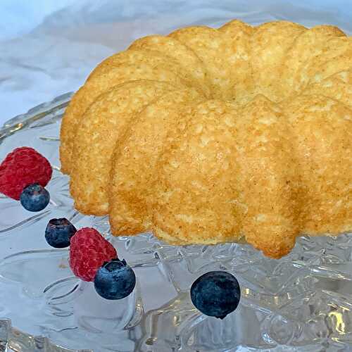 Glazed Limoncello Cake (loaf or bundt)