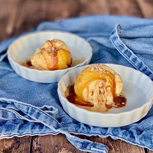 Caramel Swirl Almond Gelato