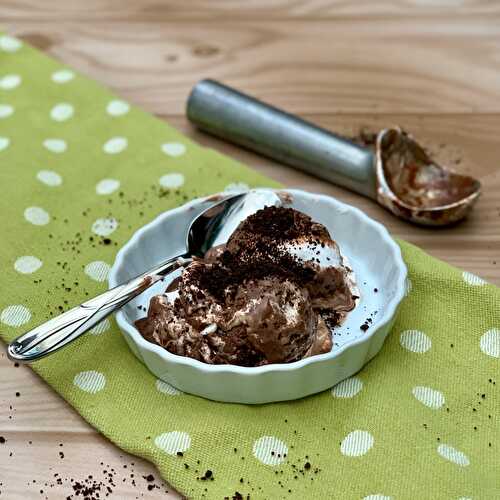 Chocolate Mint Marshmallow Ice Cream