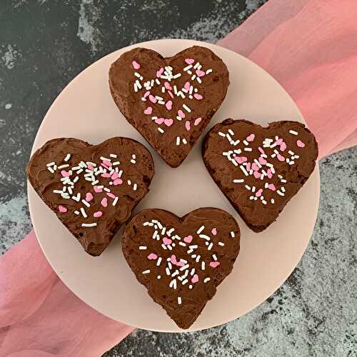 Sweetheart Valentine Brownies