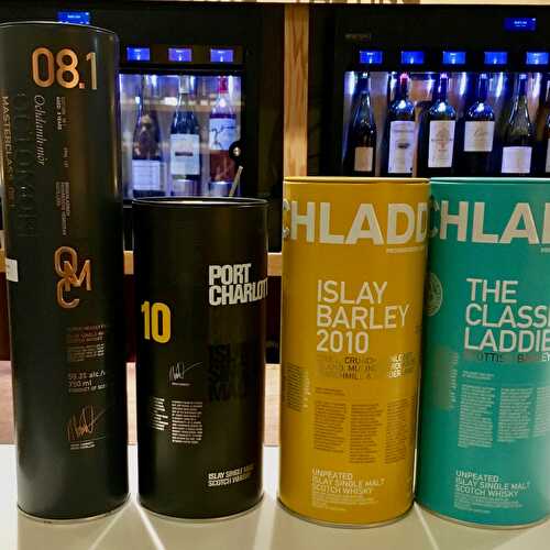 Islay's Bruichladdich Distillery Scotch Tasting