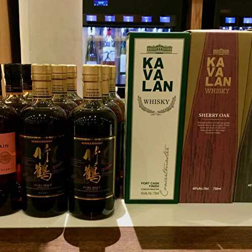 Kavalan & Nikka Asian Whisky Tasting