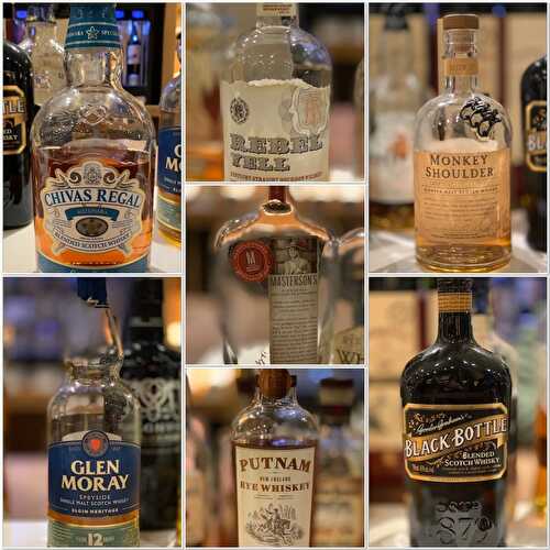 Roundup Review of  Scotch, Bourbon, & Rye Whiskey