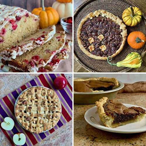 Thanksgiving dessert recipes for large or small groups