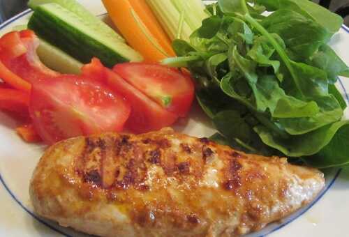 Easy Marinated Griddled Chicken