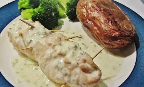 Cream Cheese Stuffed Chicken Breasts with Roule