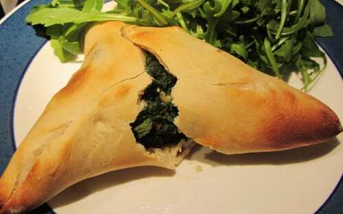 Fatayer - Spinach and Feta Parcels