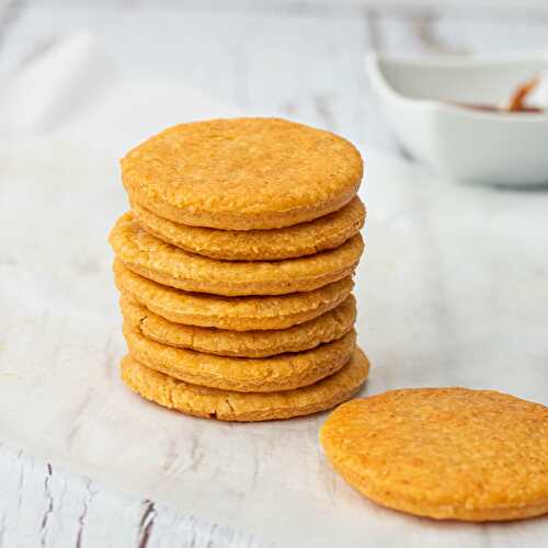 Savoury Cheese and Paprika Biscuits