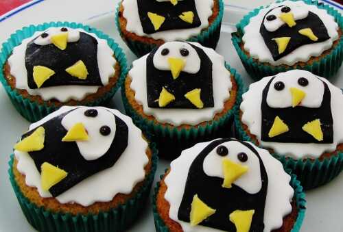 Penguin Cupcakes