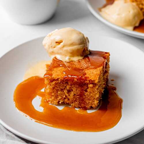 Sticky Toffee Pudding without Dates