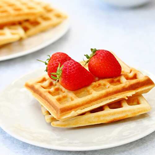 Traditional Waffles