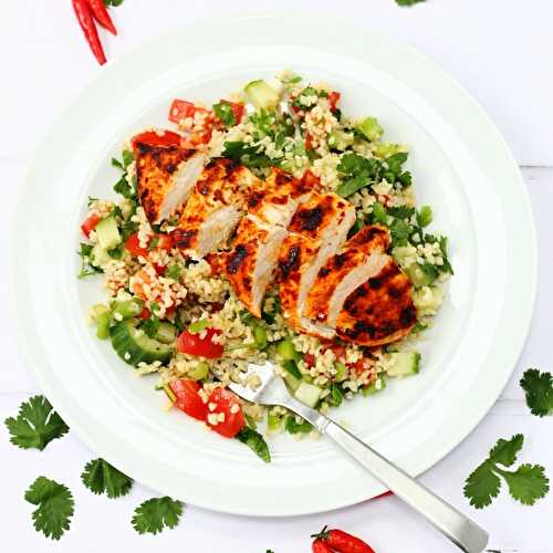 Harissa Chicken Salad
