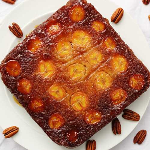 Banana Upside Down Cake