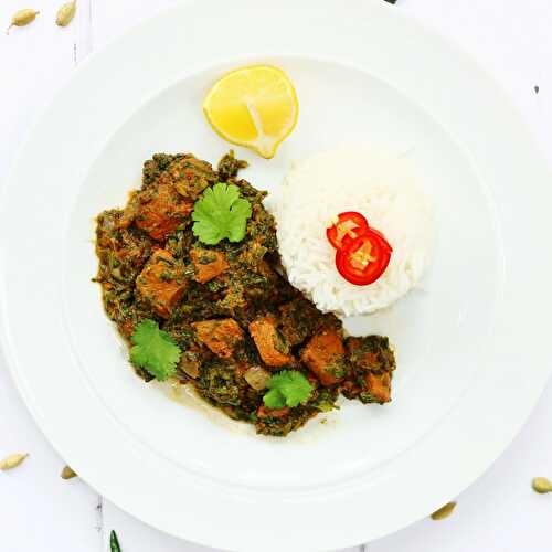 Lamb Saag – Lamb and Spinach Curry
