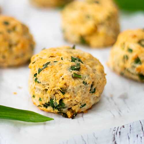 Cheesy Wild Garlic Scones