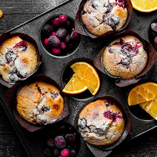 Cranberry and Orange Muffins