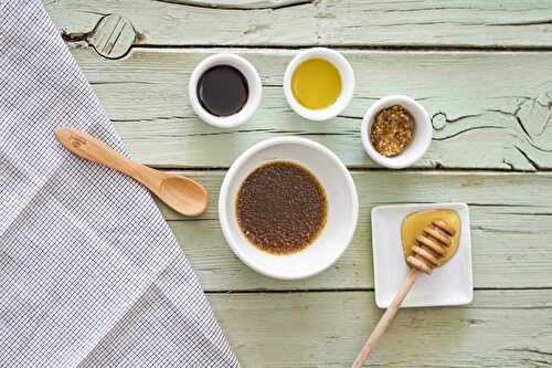 Mustard dressing with honey