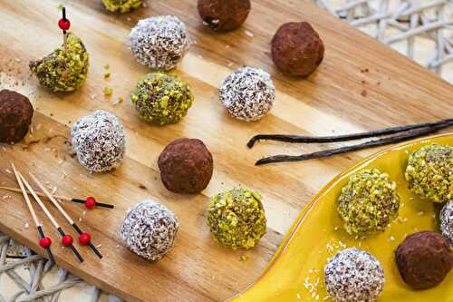 Vegan chocolate truffles