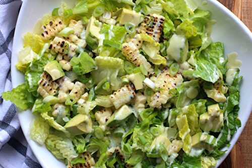 Charred Corn Salad | Serving Tonight