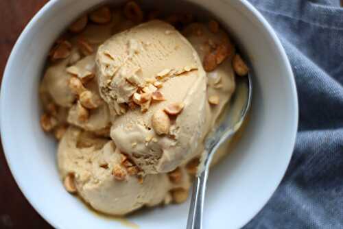 Peanut Butter Miso Ice Cream | Serving Tonight