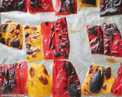 101: how to roast peppers | Sheri Silver - living a well-tended life... at any age