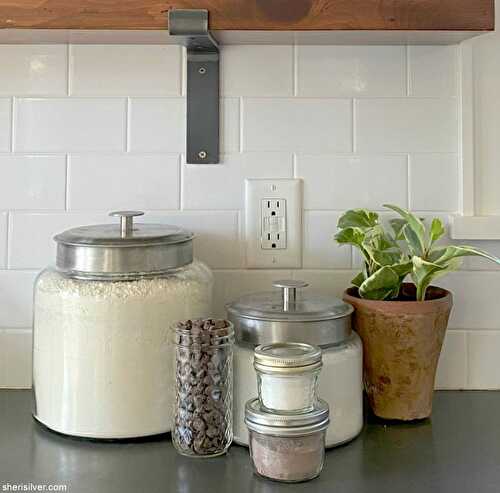 A baker's pantry | Sheri Silver - living a well-tended life... at any age