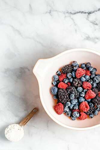 A berry tip for baking | Sheri Silver - living a well-tended life... at any age