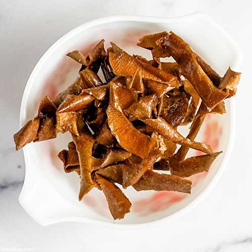 Apple peel "twigs" | Sheri Silver - living a well-tended life... at any age