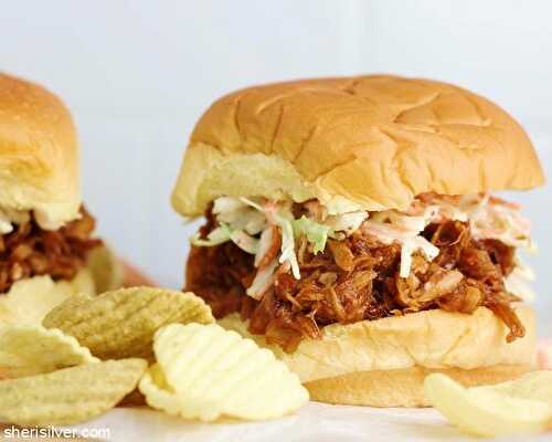 Bbq "pulled" jackfruit {vegan} | Sheri Silver - living a well-tended life... at any age