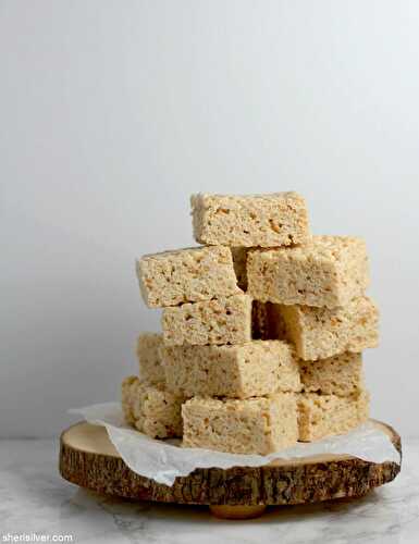 Best ever (!!) rice krispies treats | Sheri Silver - living a well-tended life... at any age