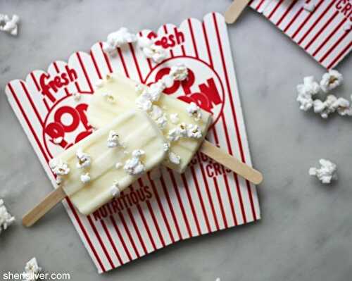 Buttered popcorn popsicles