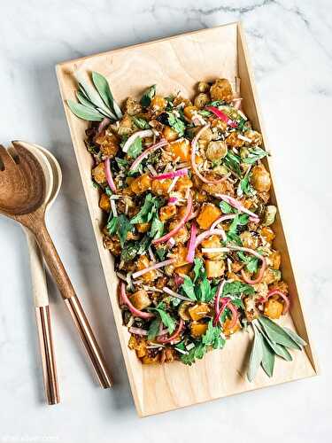 Butternut squash panzanella | Sheri Silver - living a well-tended life... at any age