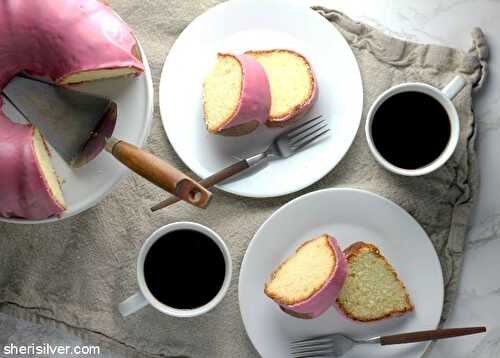 (Café bustelo) coffee and (blood orange) cake | Sheri Silver - living a well-tended life... at any age