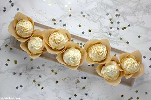 Champagne cupcakes | Sheri Silver - living a well-tended life... at any age