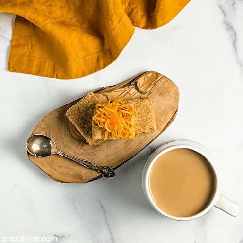 Coffee shortbread | Sheri Silver - living a well-tended life... at any age